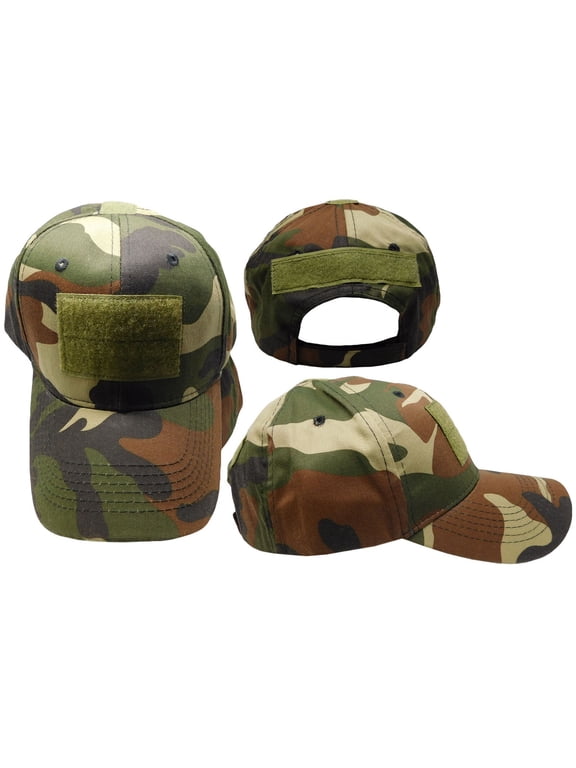 Vietnam Woodland Camo Operator Operators Cap Hat Patch adjustable strap