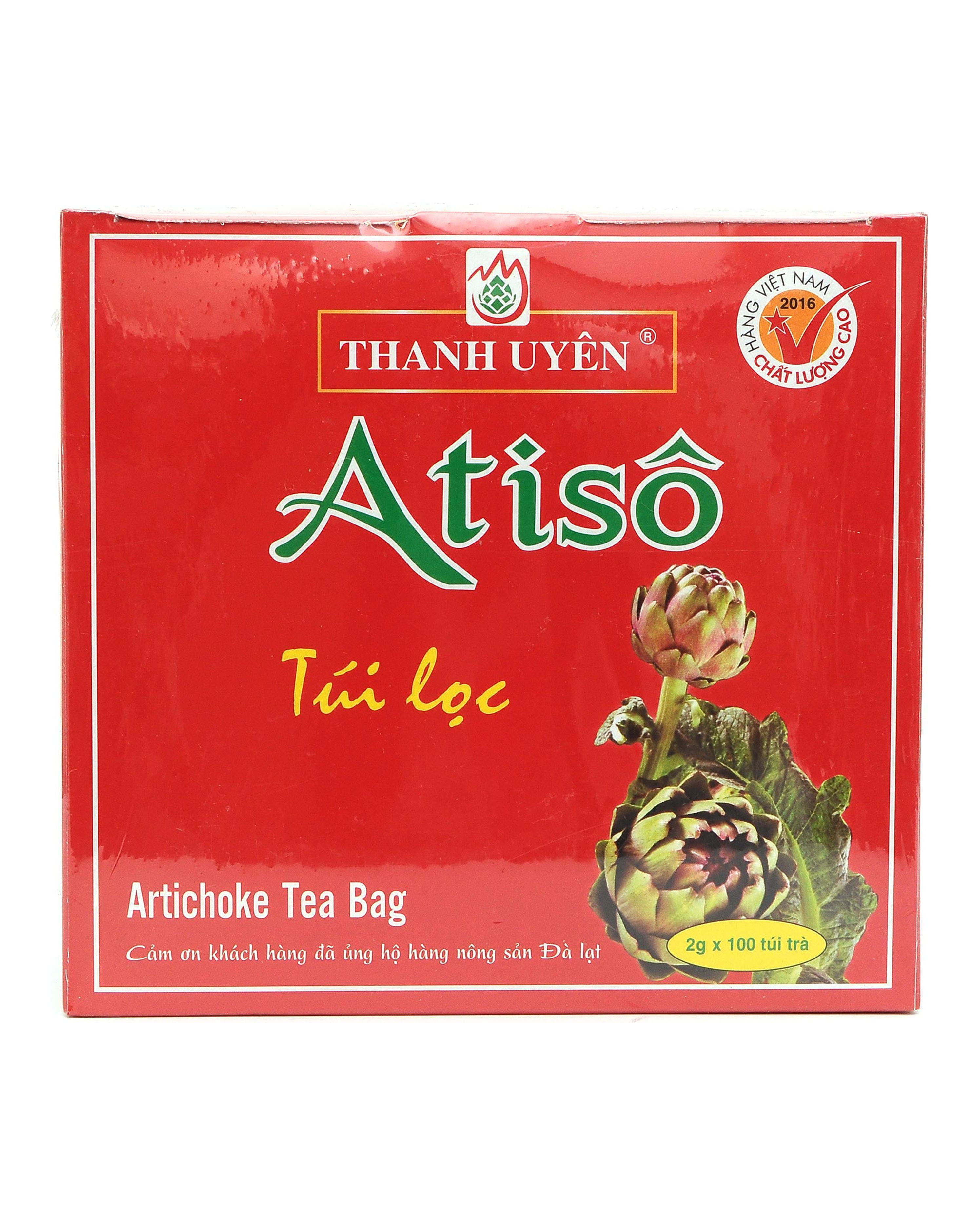 Vietnamese Artichoke Tea Bags Fresh Artichoke Herbal Remedy Liver Diabetics 100 bags x 2g