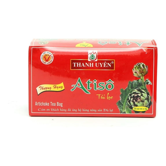 Vietnamese Artichoke Tea Bags Fresh Artichoke Herbal Remedy Liver Diabetics 20 bags x 2g