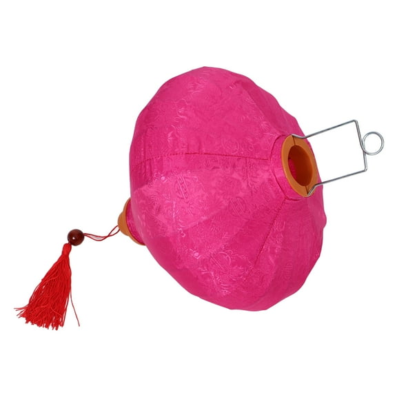 Vietnamese Lantern Ceiling Decorations Vintage Lamp Battery Tealight Candles Baby Pink