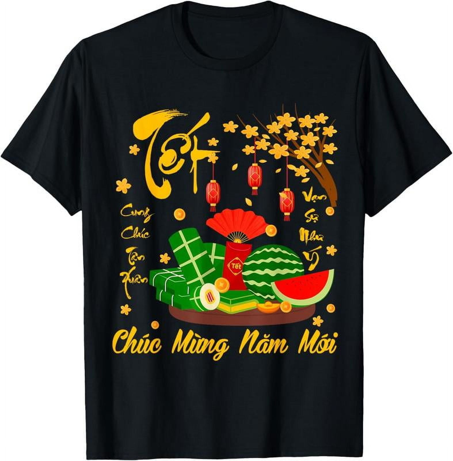 Vietnamese Lunar New Year Tet 2025 Cung Chuc Tan Xuan T Unisex Comfort