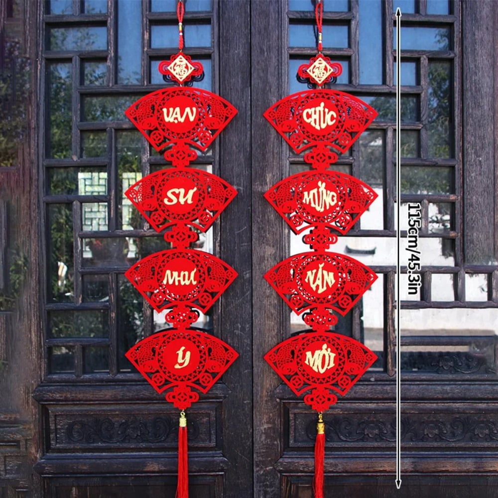 Vietnamese Lunar New Year couplet Spring Festival Door pendant New Year