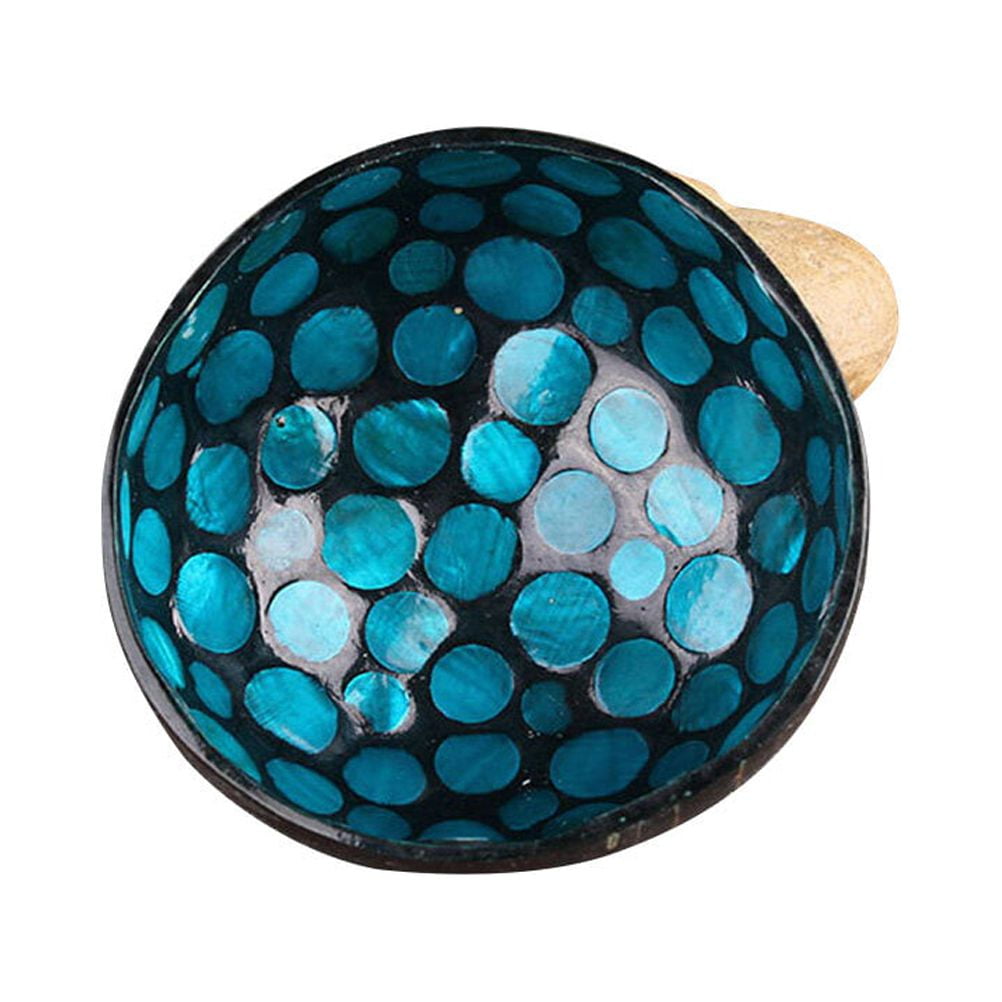 Vietnamese Natural Coconut Bowl Decorative Key Storage Bowl Creative
