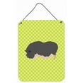 thumbnail image 1 of Vietnamese Pot-Bellied Pig Green Wall or Door Hanging Prints - 12 x 16 in., 1 of 1