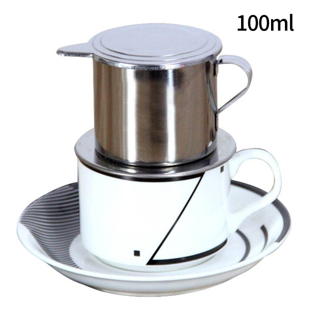 Vietnamese Stainless Steel Coffee Filter Cup Vietnamese Coffee Drip Pot