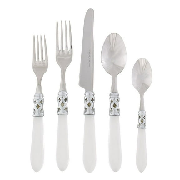 Vietri Aladdin Brilliant Clear Five-Piece Place Setting