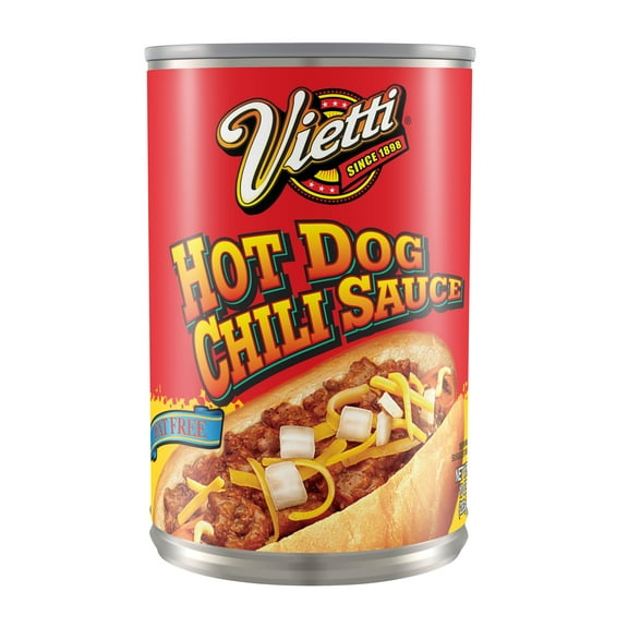 Vietti Foods Hot Dog Chili Sauce, 10 oz Can Fat Free.Allergen Free.