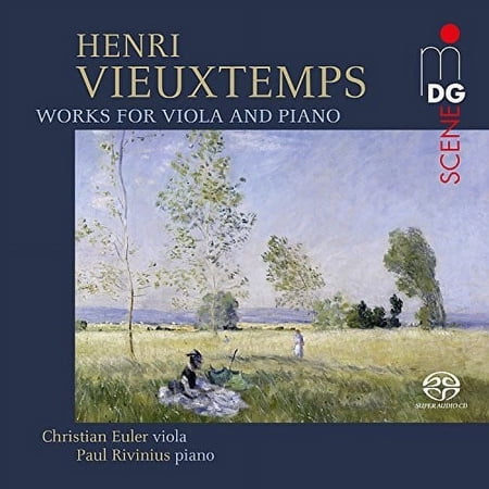 Vieuxtemps / Euler / Rivinius - Works for Viola & Piano - Music & Performance - SACD