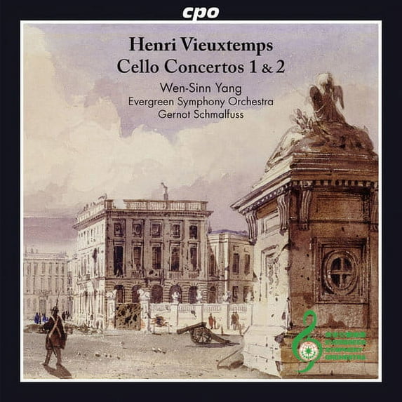 Vieuxtemps / Evergreen Symphony / Schmalfuss - Henri Vieuxtemps: Cello Concertos Nos. 1 & 2 - Classical - CD
