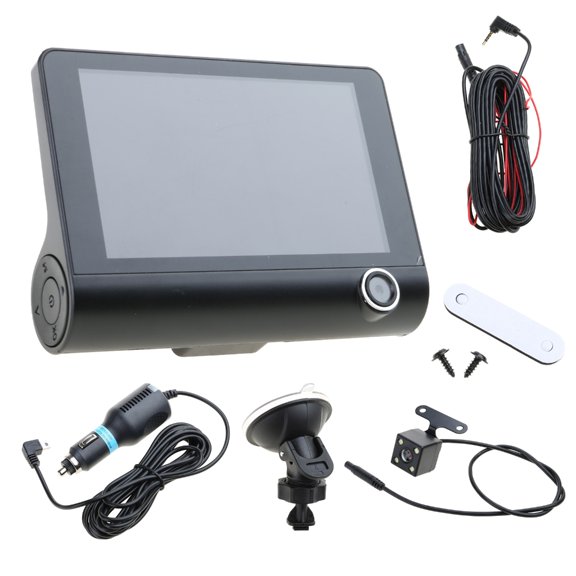 View Camera Loop Recording Car 3 Cameras 4.0 inch LCD-Screen Video Recorder