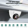 thumbnail image 1 of View Camera,Rear Camera ° Adjustable 170° Wide Fisheye 1080p Vision Ip68 Waterproof View Camera Cars Pickup Suvs Pickup Suvs Rvs Suvs Rvs  Camera Definition 1080p Cvbs Cars Pickup Optional, 1 of 6