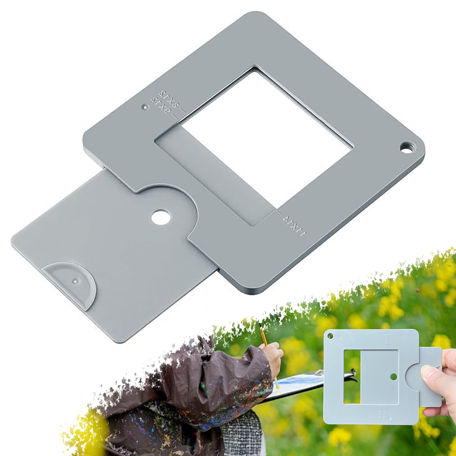 View Finder with Sliding Mechanism Compact Design Portable Easy to Use ...