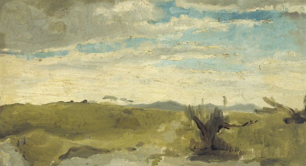 View In The Dunes Near Dekkersduin Canvas Art - (36 x 24)