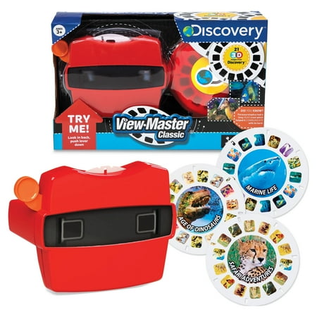 View Master Classic 3D Image Real Viewer Toy Boxed Set