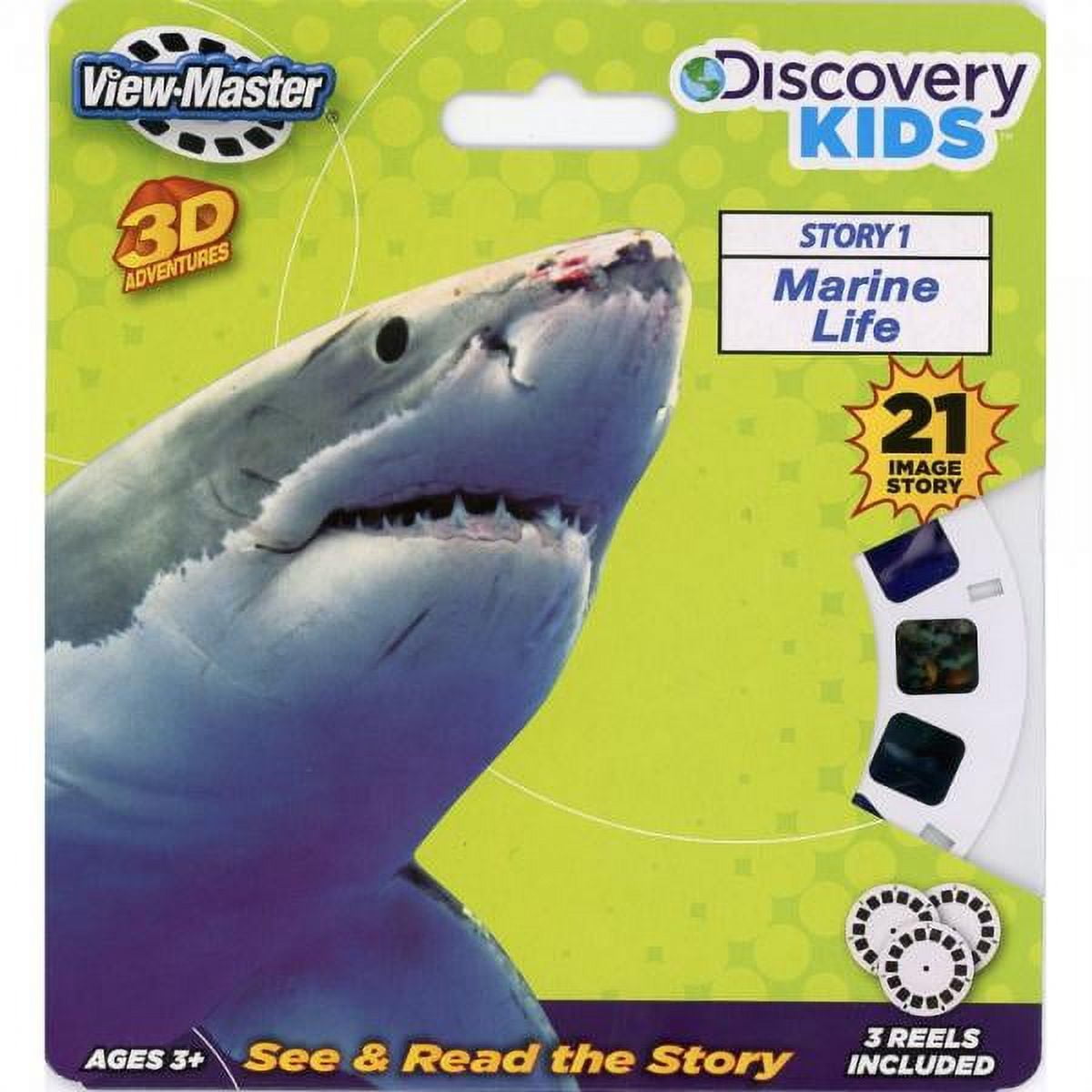 View-Master Discovery Kids 3D Marine Life Toy Viewfinder Reel