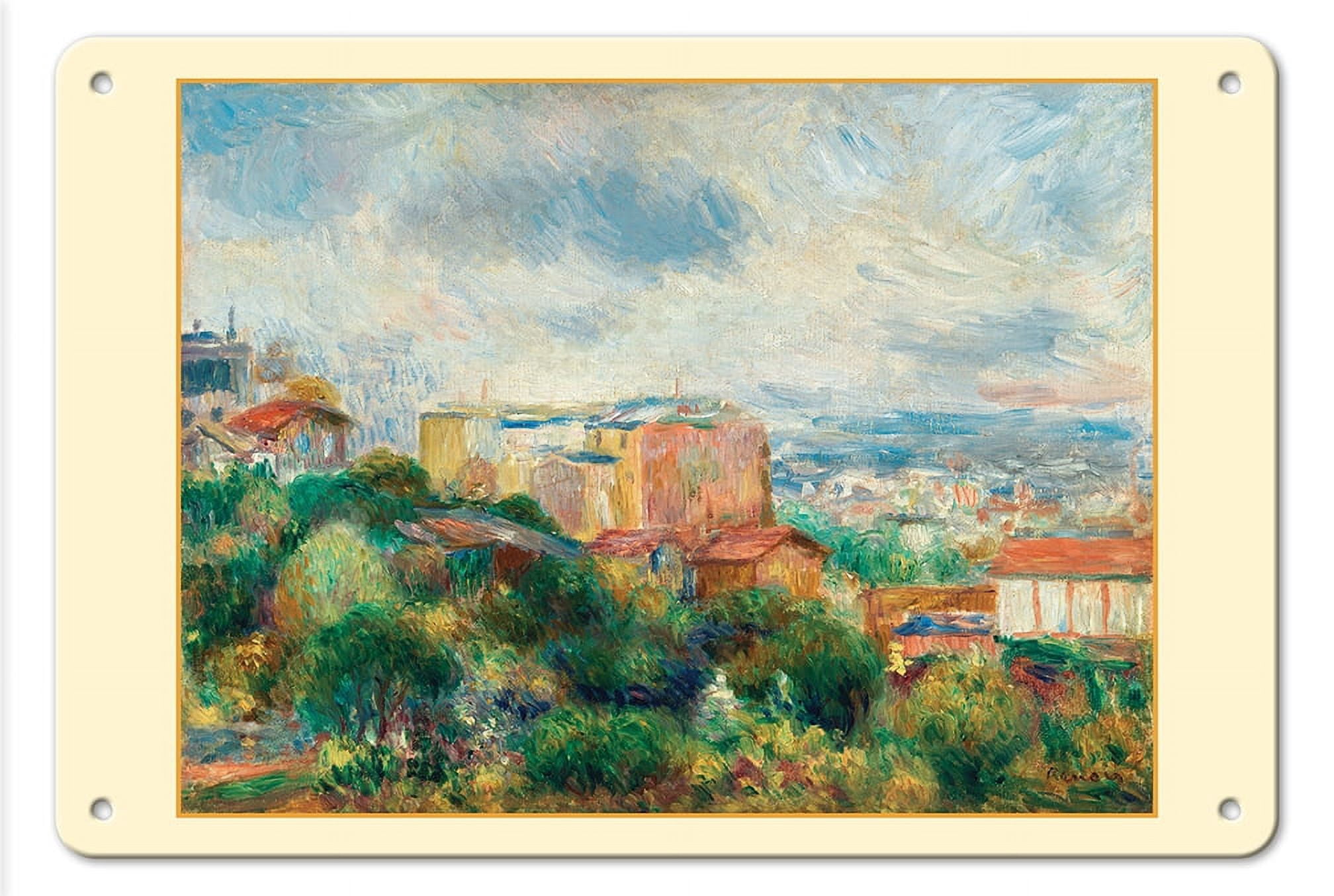View From Montmartre (Vue de Montmartre) - Paris France - From an