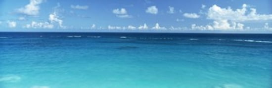 View Of The Atlantic Ocean Bermuda Canvas Art - Panoramic Images (36 x 12)