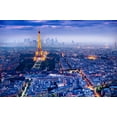 thumbnail image 1 of View Over Paris Laminated Poster (36 x 24), 1 of 1