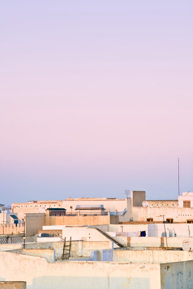 View Over Rooftops Kairouan Tunisia Canvas Art - David DuChemin Design Pics (24 x 36)