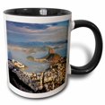 thumbnail image 1 of 3drose, View Over Sugarloaf Mountain in Guanabara Bay, Rio De Janeiro, 15oz Two-tone Black Mug, 1 of 6