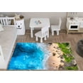 thumbnail image 1 of View Rug, Sea Landscape Rug, Office Decor Rugs, Coastal Decor Rug, Customs Rug, Printed Rug, Kitchen Rugs, Farmhouse Rug, Accent Rugs, 5.2'x7.5' - 160x230 cm, 1 of 8