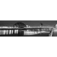 thumbnail image 1 of View along the river Clyde at night, Glasgow Poster Print by Assaf Frank (8 x 24), 1 of 1