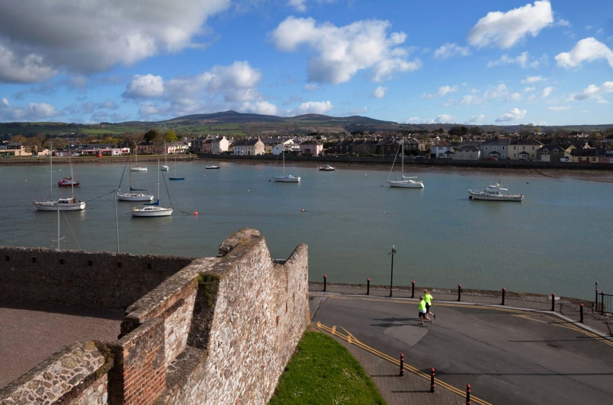 View from King Johns Castle Dungarvan County Waterford Ireland Canvas Art - Panoramic Images (12 x 36)