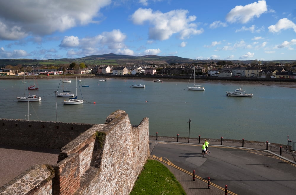 View from King Johns Castle Dungarvan County Waterford Ireland Canvas Art - Panoramic Images (9 x 27)