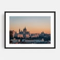 thumbnail image 1 of View from Templo de Debod 02 - Madrid Spain Photography Black Framed Wall Art Print 24 x 36 inches, 1 of 4