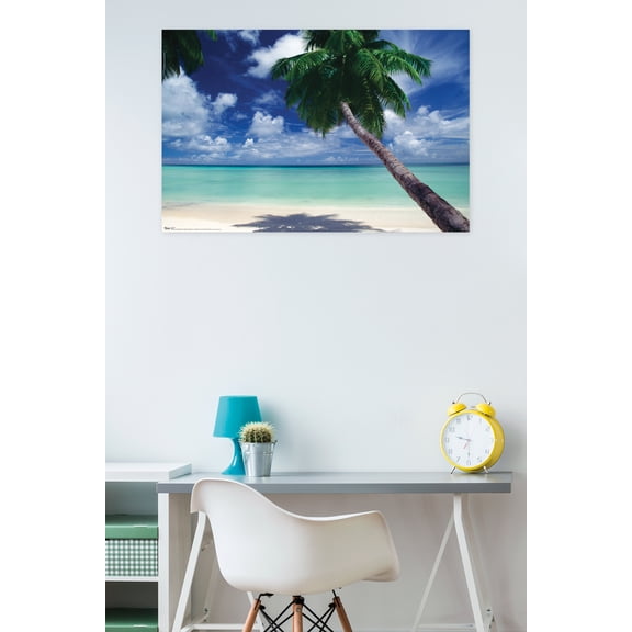 View from the Beach Wall Poster, 22.375" x 34"