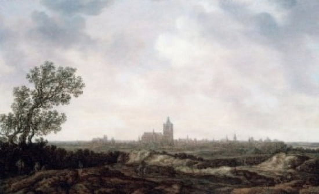 View of Arnheim by Jan Van Goyen (1596-1659) Canvas Art - Jan Van Goyen (24 x 36)
