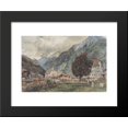 thumbnail image 1 of View of Böckstein and the entrance to Anlauftal 20x24 Framed Art Print by Rudolf von Alt, 1 of 2