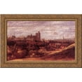 thumbnail image 1 of View of Brussels from the North East 24x18 Gold Ornate Wood Framed Canvas Art by Hercules Seghers, 1 of 2