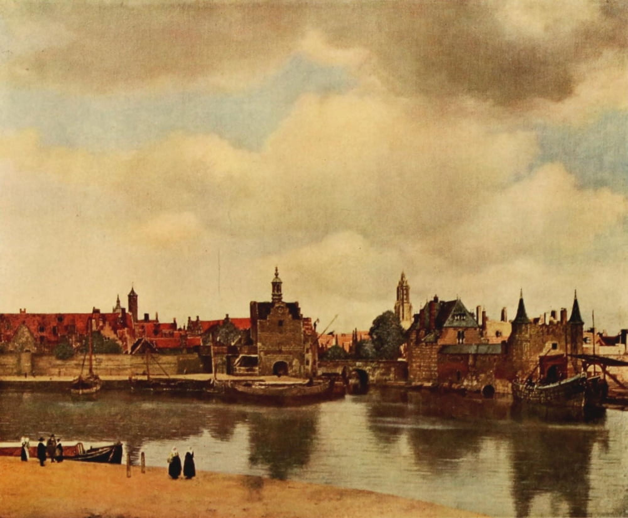 View of Delft Vermeer 1937 Canvas Art - Johannes Vermeer (24 x 36)