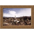 thumbnail image 1 of View of Gazzada neVarese 24x18 Gold Ornate Wood Framed Canvas Art by Bernardo Bellotto, 1 of 2