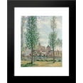 thumbnail image 1 of View of Moret sur Loing through the Trees 20x24 Framed Art Print by Alfred Sisley, 1 of 2