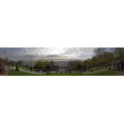 View of Paris from Montmartre, Ile-De-France, France Poster Print by Panoramic Images 20 x 5