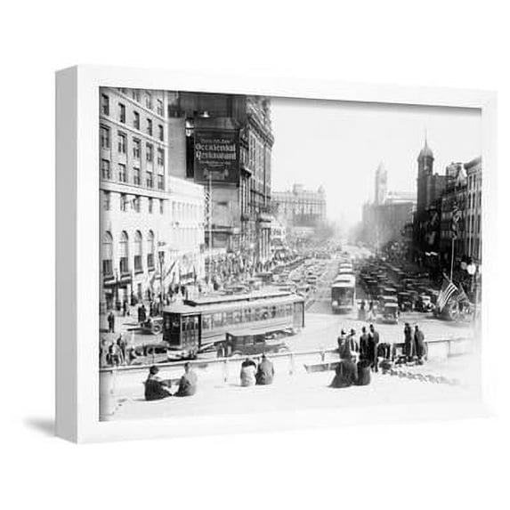 View of Pennsylvania Avenue, Framed Art Print Wall Art Sold by Art.Com