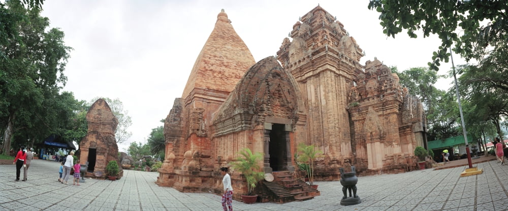 View of Po Nagar Cham temple tower Nha Trang Khanh Hoa Province Vietnam Canvas Art - Panoramic Images (36 x 12)