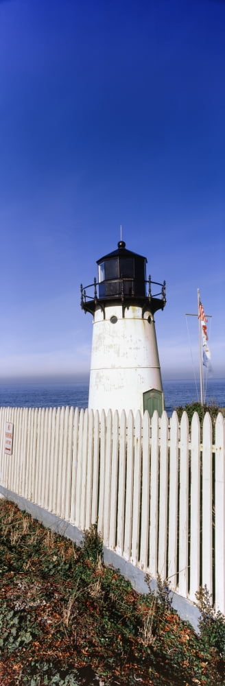 View of Point Montara Lighthouse San Francisco Bay Montara California USA Canvas Art - Panoramic Images (6 x 18)