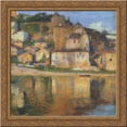 thumbnail image 1 of View of Puy l'Eveque 20x20 Gold Ornate Wood Framed Canvas Art by Martin, Henri, 1 of 2