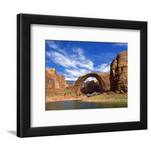 View of Rainbow Bridge, Lake Powell, Utah, USA, Framed Art Print Wall Art by Stefano Amantini Sold by Art.Com