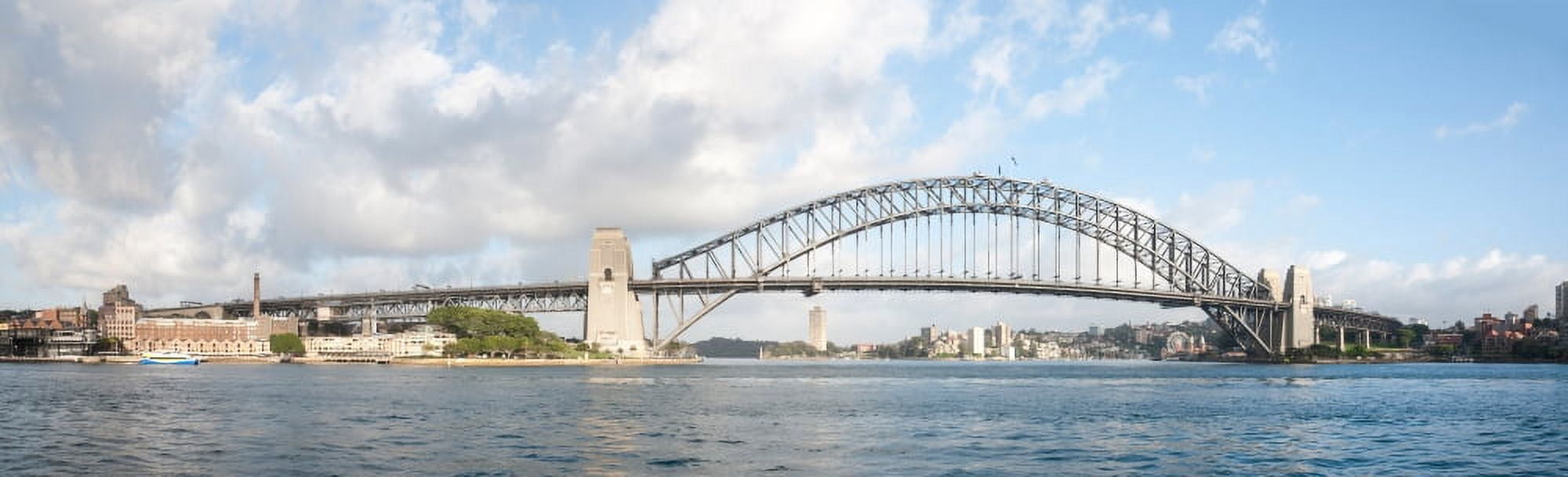 View of Sydney Harbour Bridge from Sydney Opera House Sydney New South Wales Australia Canvas Art - Panoramic Images (27 x 9)