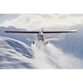thumbnail image 1 of View of a Super Cub air taxi at Tanaina Glacier in the Neacola Mountains, 1 of 1