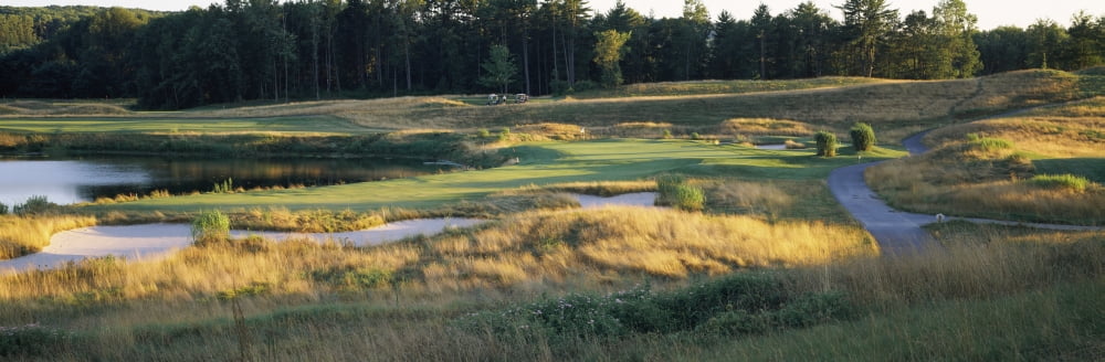 View of a golf course Broome County New York State USA Canvas Art - Panoramic Images (12 x 36)