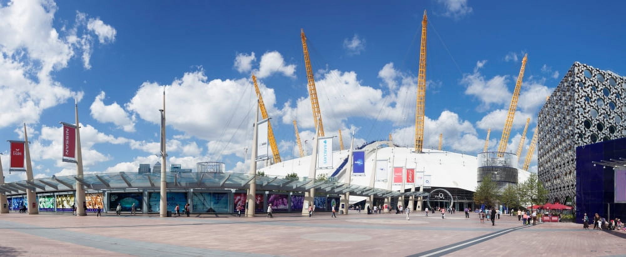 View of concert hall The O2 Greenwich London England Canvas Art - Panoramic Images (27 x 9)