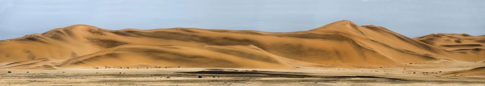 View of dunes Walvis Bay Namibia Canvas Art - Panoramic Images (36 x 12)
