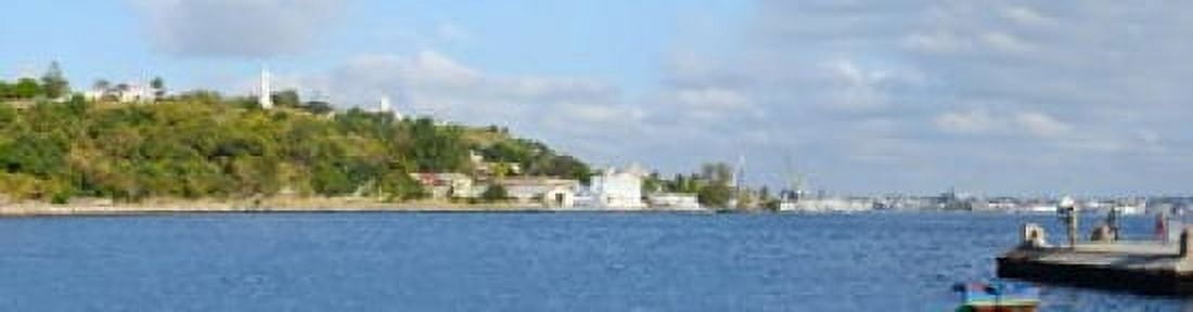 View of island Havana Cuba Canvas Art - Panoramic Images (20 x 5)