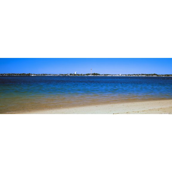 View of ocean Provincetown Cape Cod Barnstable County Massachusetts USA Canvas Art - Panoramic Images (6 x 18)