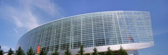 View of the BOK Center Tulsa Oklahoma USA Canvas Art - Panoramic Images (36 x 12)